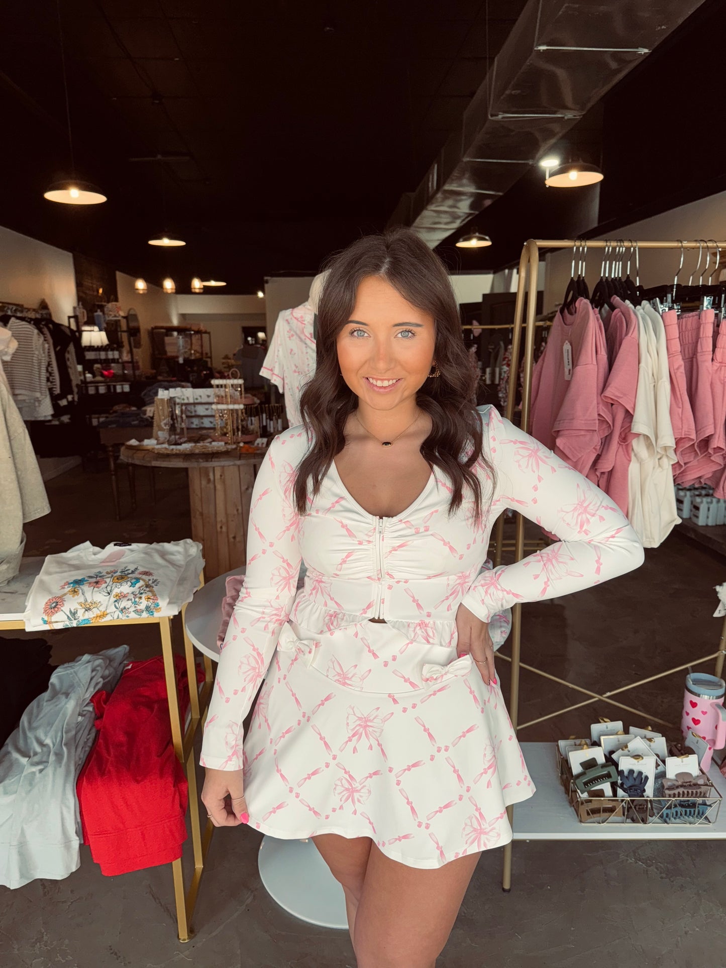 Ribbon Ruched Jacket