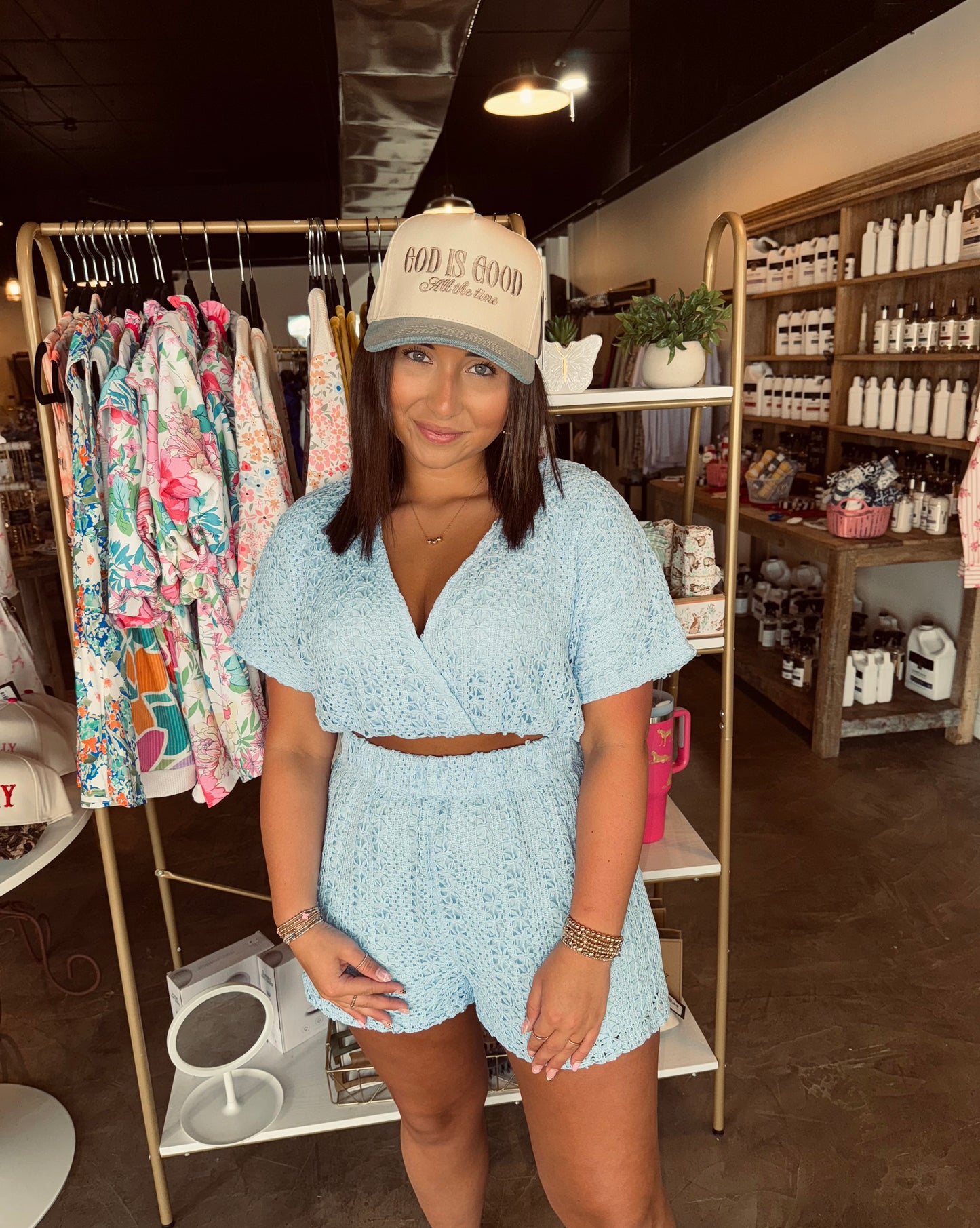 Crochet Ice Set Top