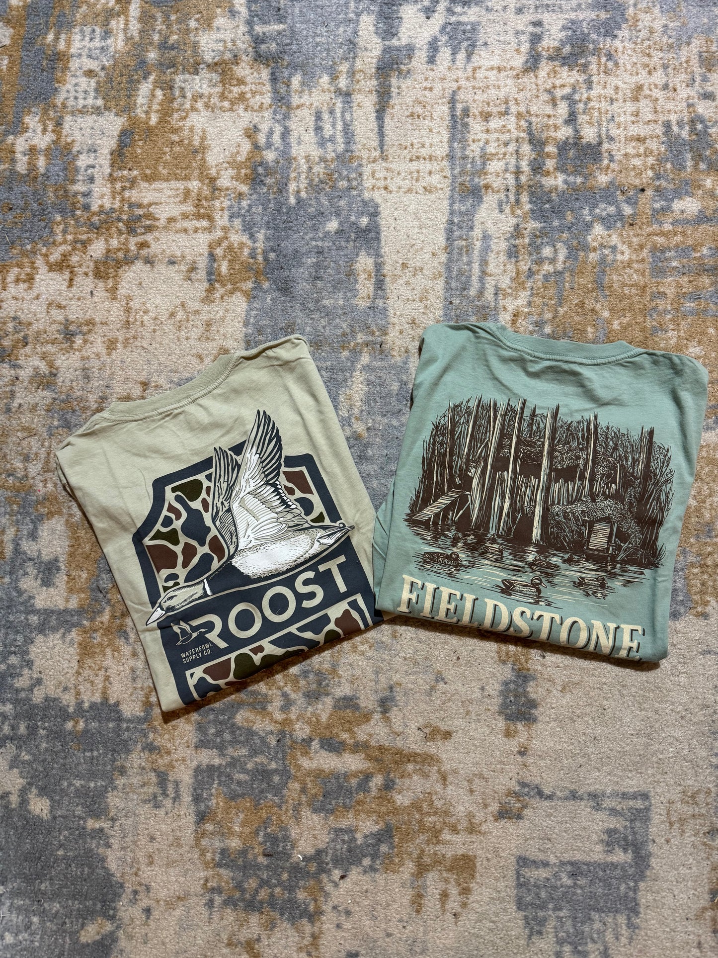 Duck Long Sleeve Pocket Tees