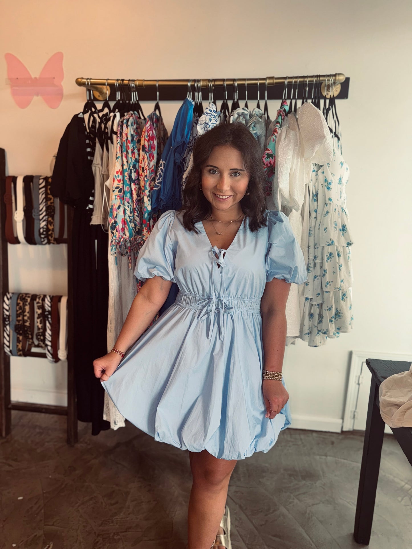 Bubble Bow Dress
