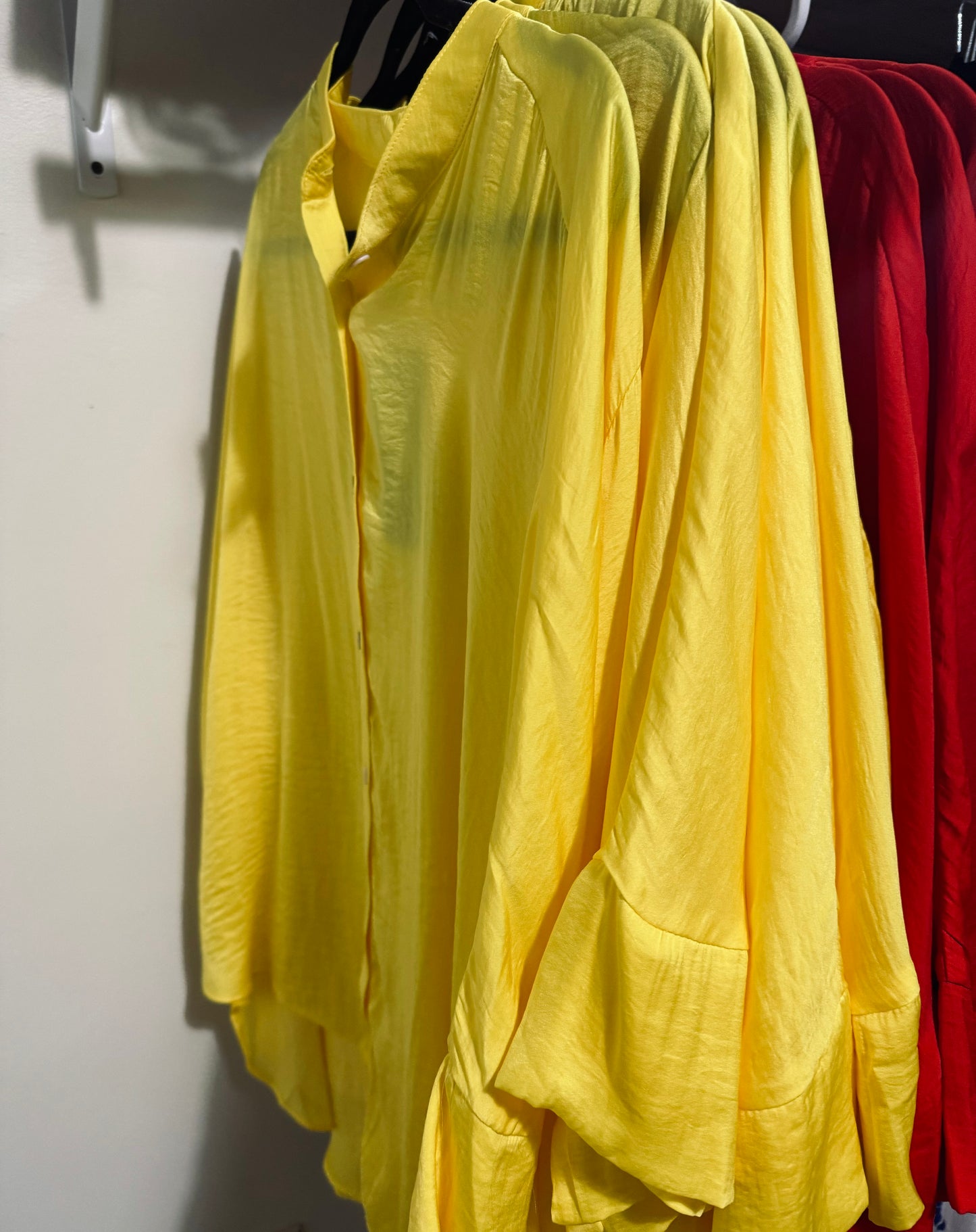 Poncho Satin Top