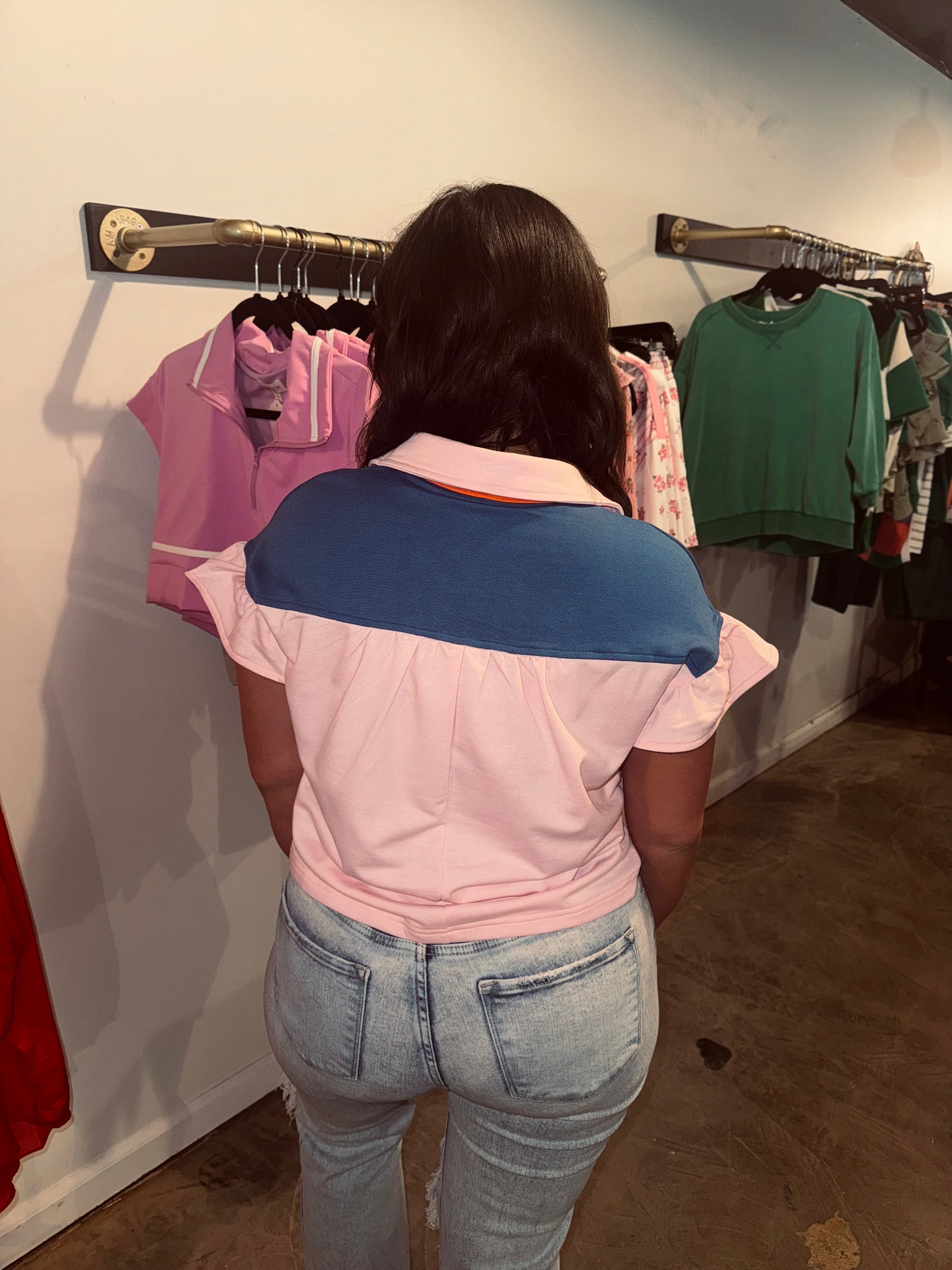 3 Color Button Up