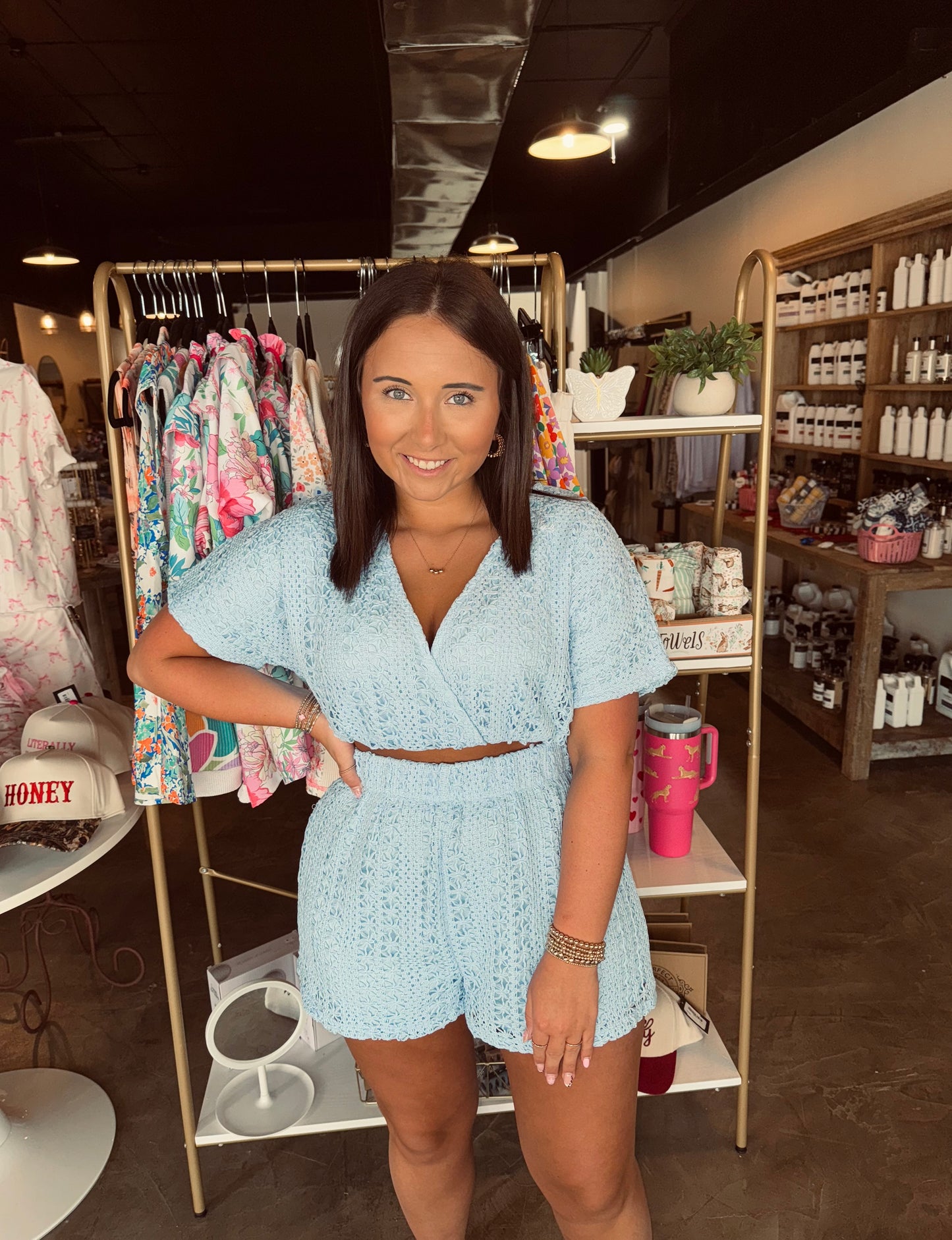 Crochet Ice Set Top