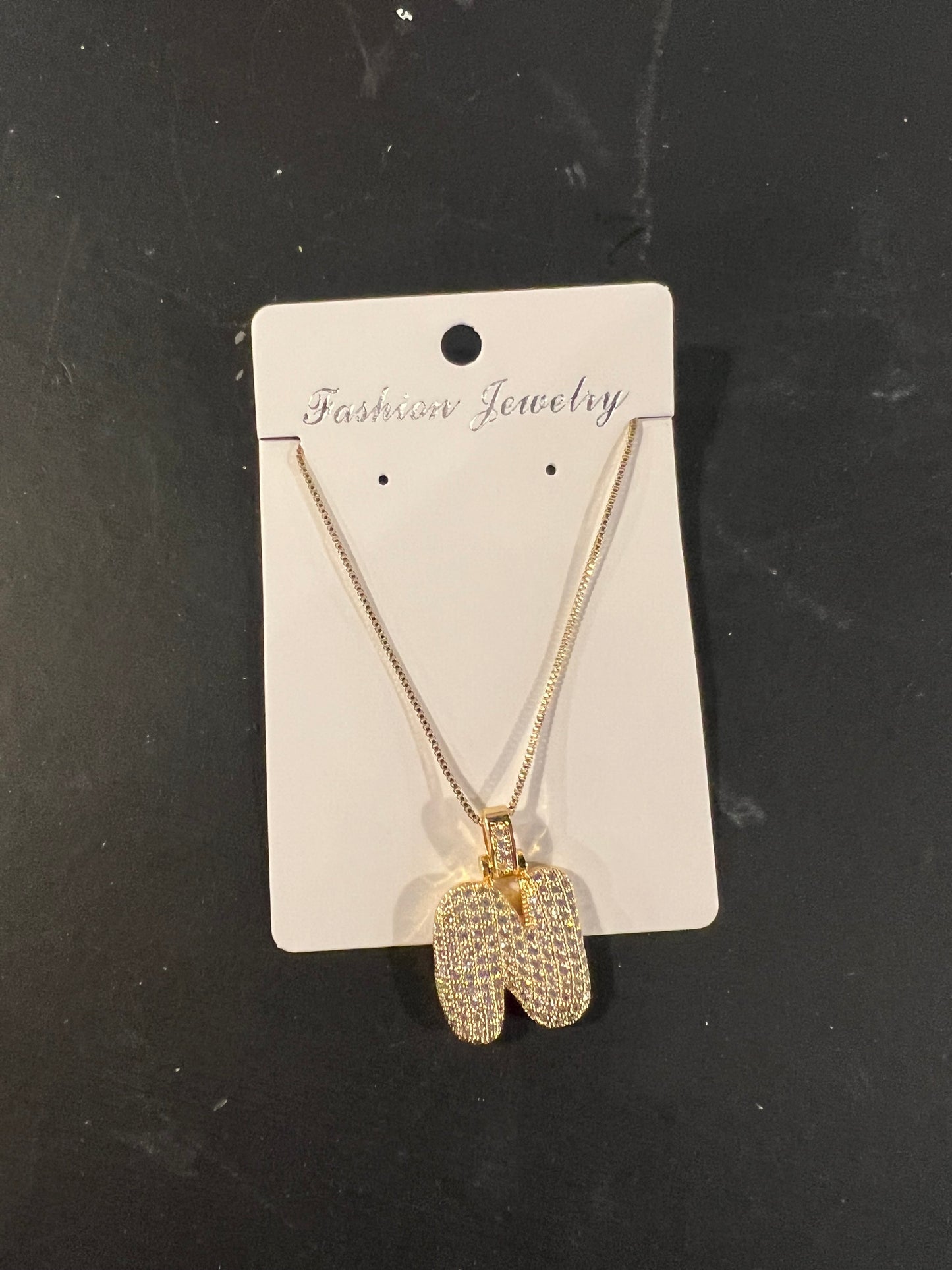 Chunky Initial Necklace