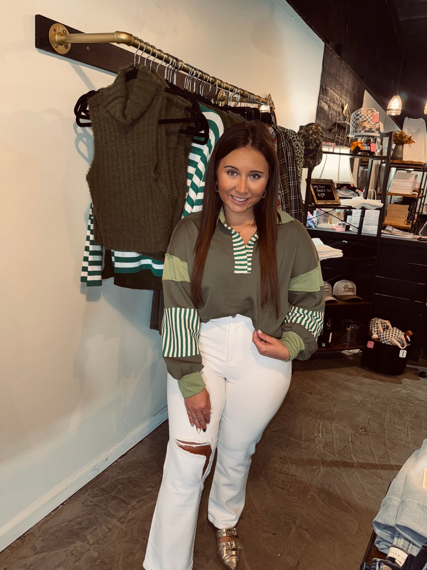Mix Match High Low Top