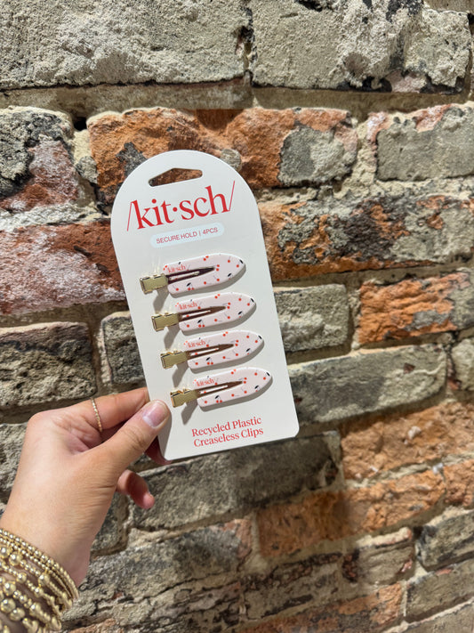 Cherry Creaseless Clip