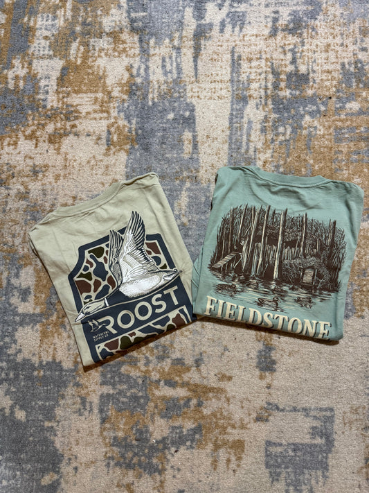 Duck Long Sleeve Pocket Tees