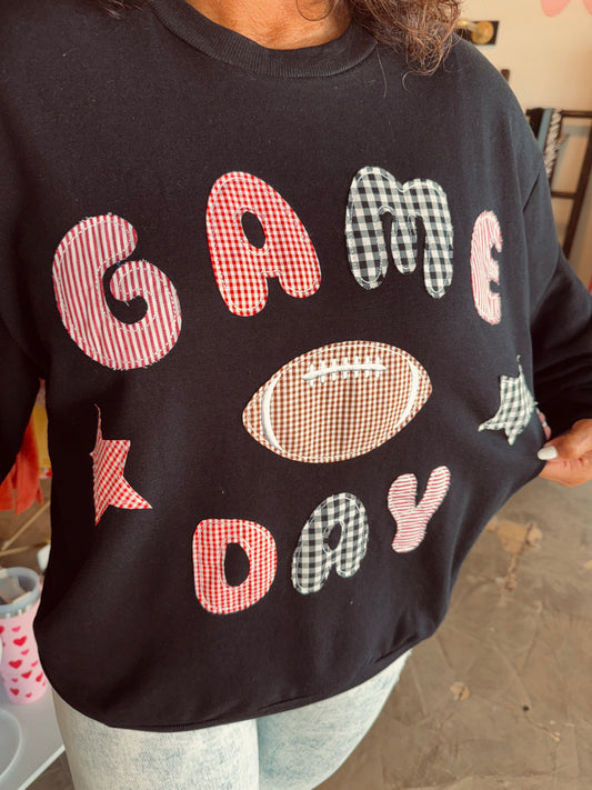 Patchwork Crewneck