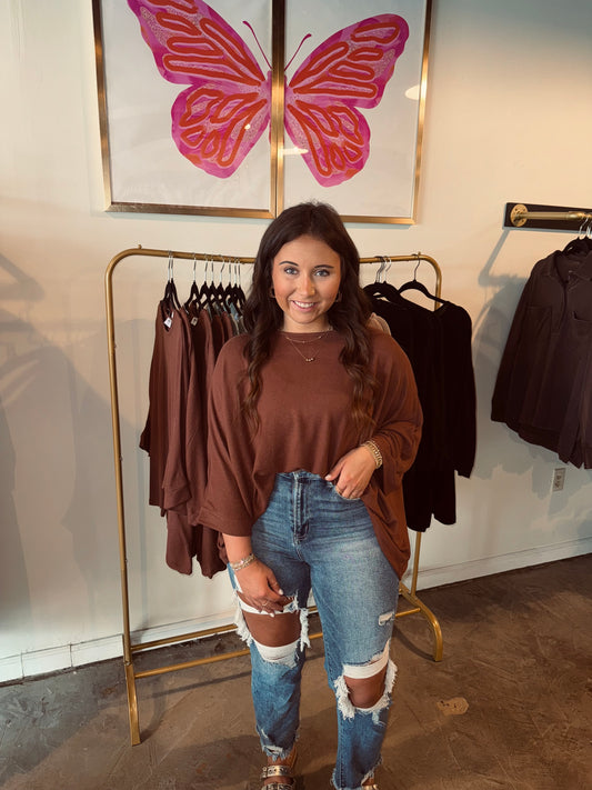 Batwing Oversized Top