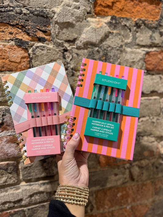 Spiral Notebook & Pen Set