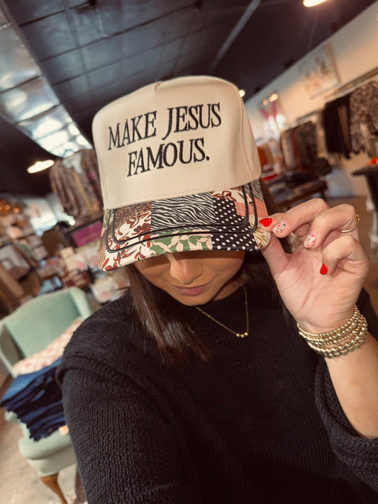 Make Jesus Famous Hat