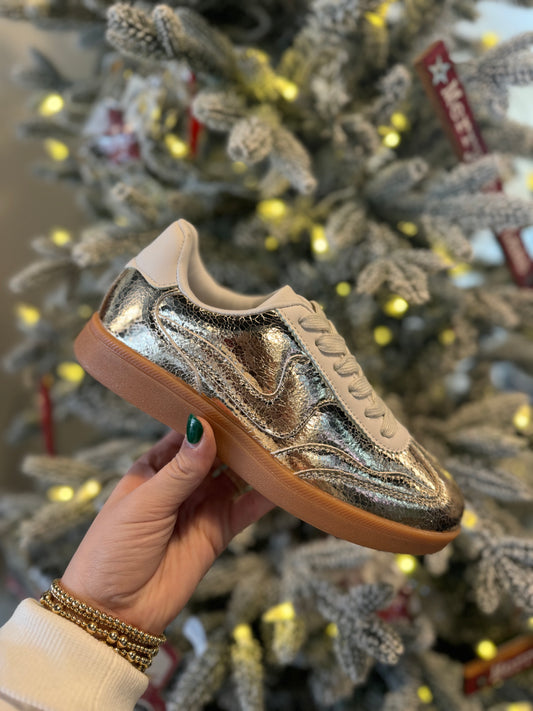 Gold Sneaker