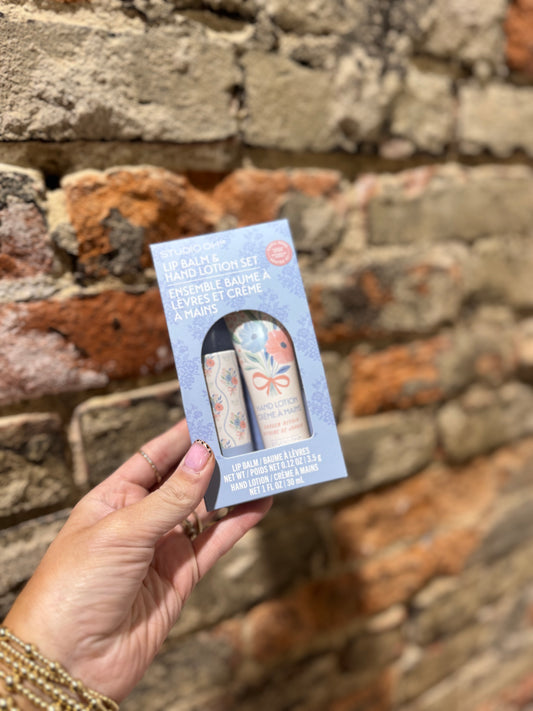 Lip Balm & Lotion Set