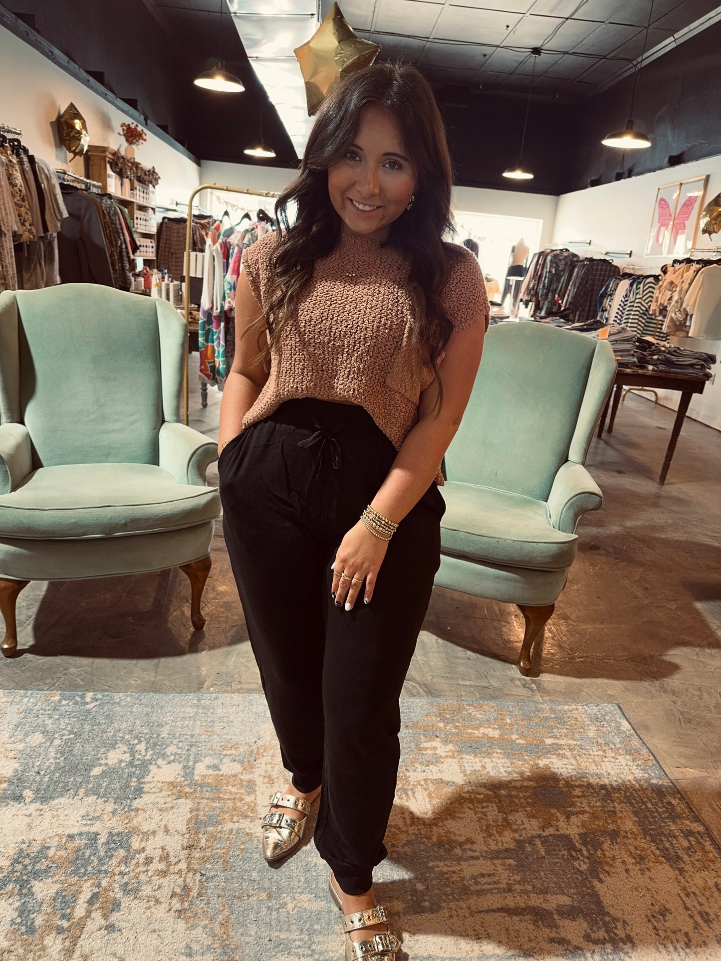 Cotton Blend Joggers