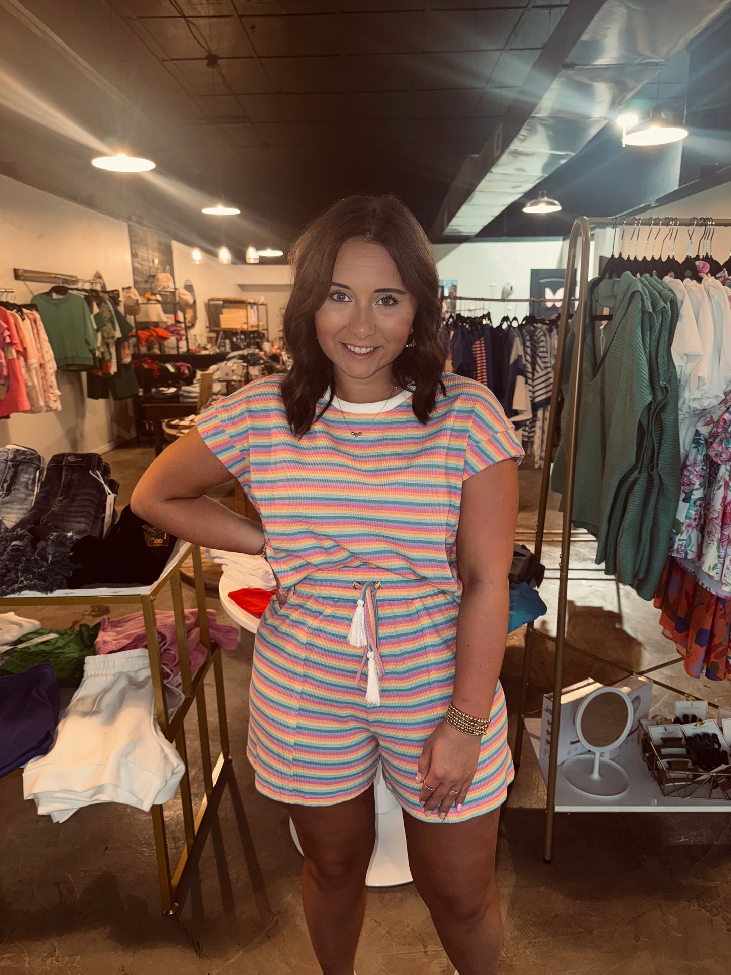 Rainbow Set Short
