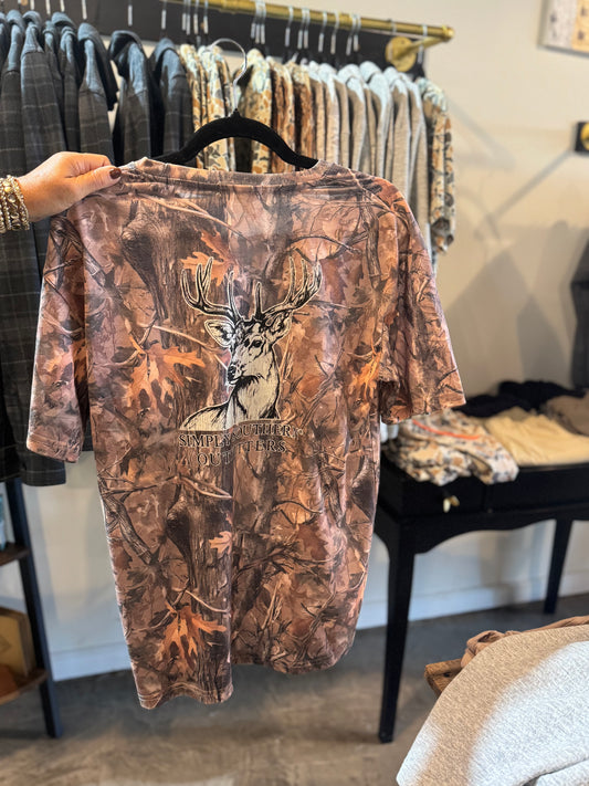 Deer Camo Men’s Tee