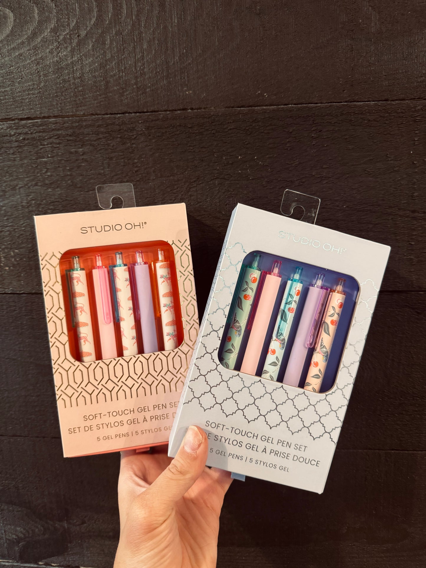 Soft Touch Gel Pen Sets