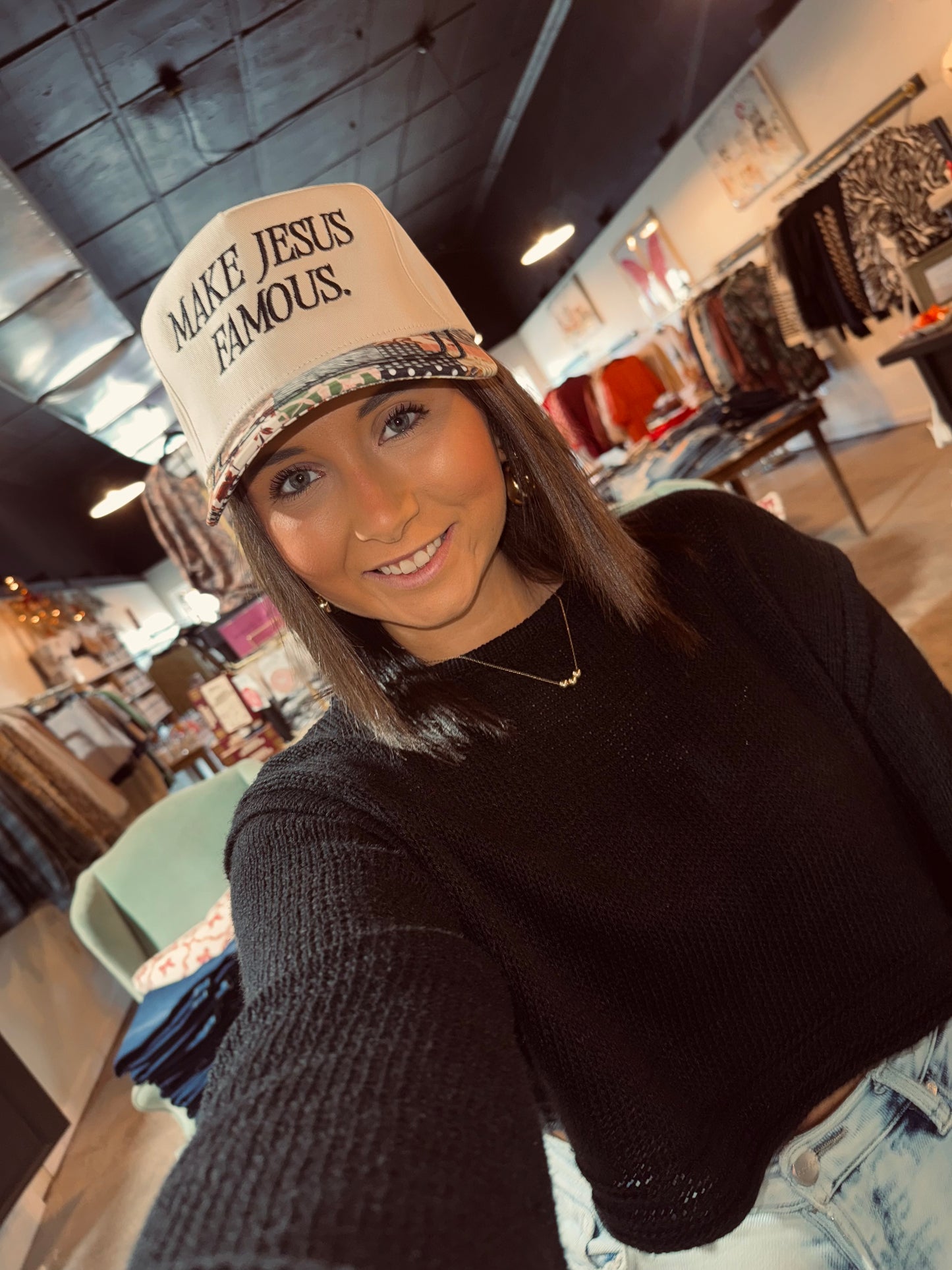 Make Jesus Famous Hat