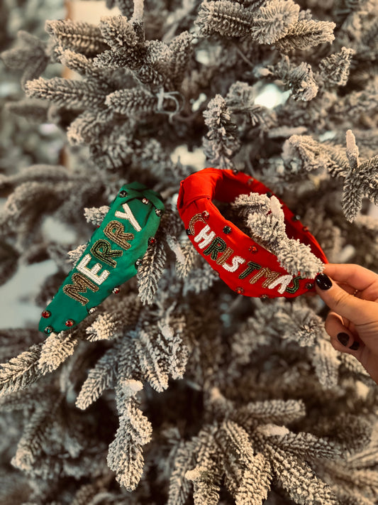 Merry Christmas Headband